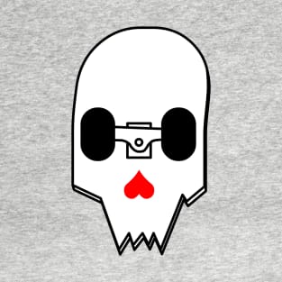 Broken Skateboard Skull T-Shirt